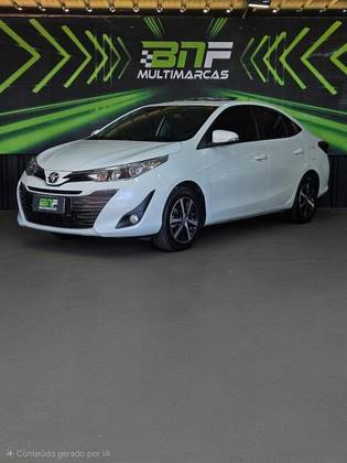 TOYOTA YARIS 1.5 16V FLEX XLS CONNECT MULTIDRIVE TOYOTA YARIS 1.5 16V FLEX XLS CONNECT MULTIDRIVE